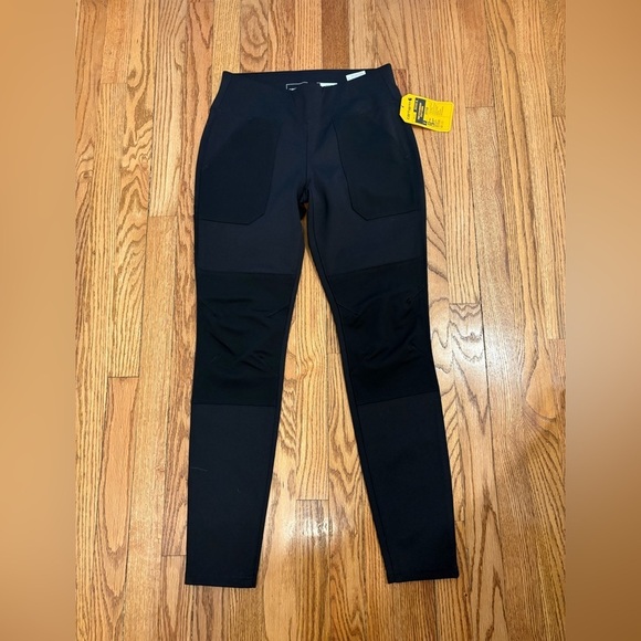 NWT Carhartt Womens Fitted Utility Jeans Black Size S Pull Up - Picture 3 of 8